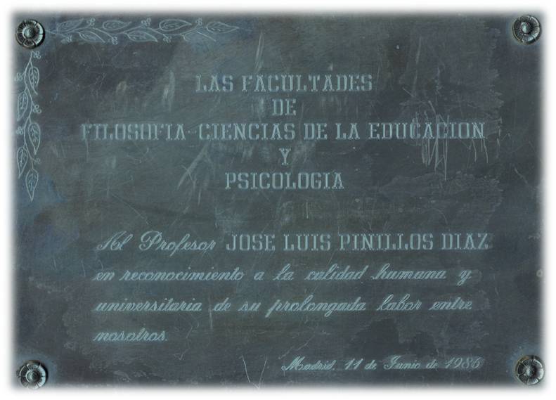 Facultades de Filosofía, Ciencias de la Educación y Psicología, 1986